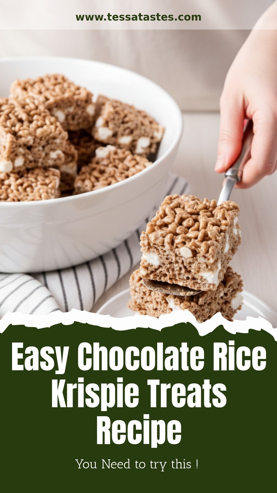 Easy Chocolate Rice Krispie Treats Recipe