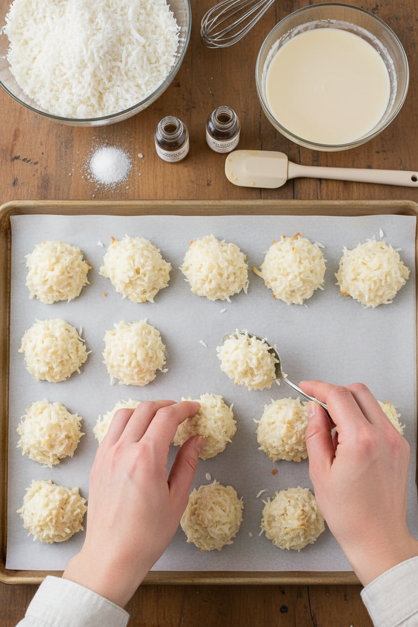 Easy Coconut Macaroons Recipe for Baking