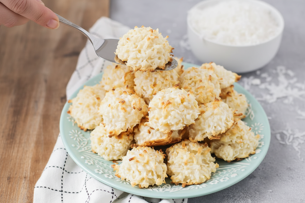 Easy Coconut Macaroons Recipe for Baking