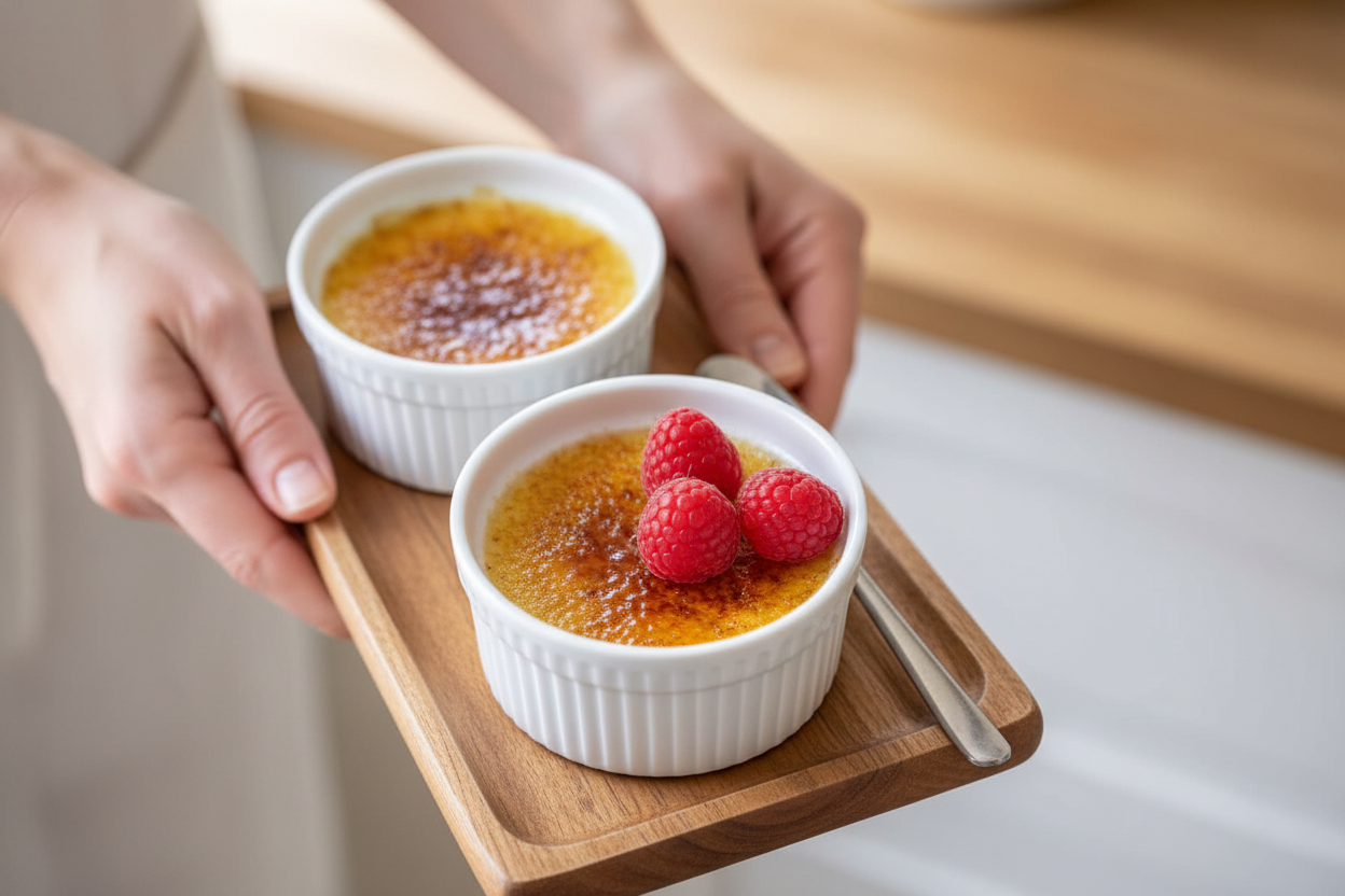 Easy Creme Brulee Recipe Video Tutorial