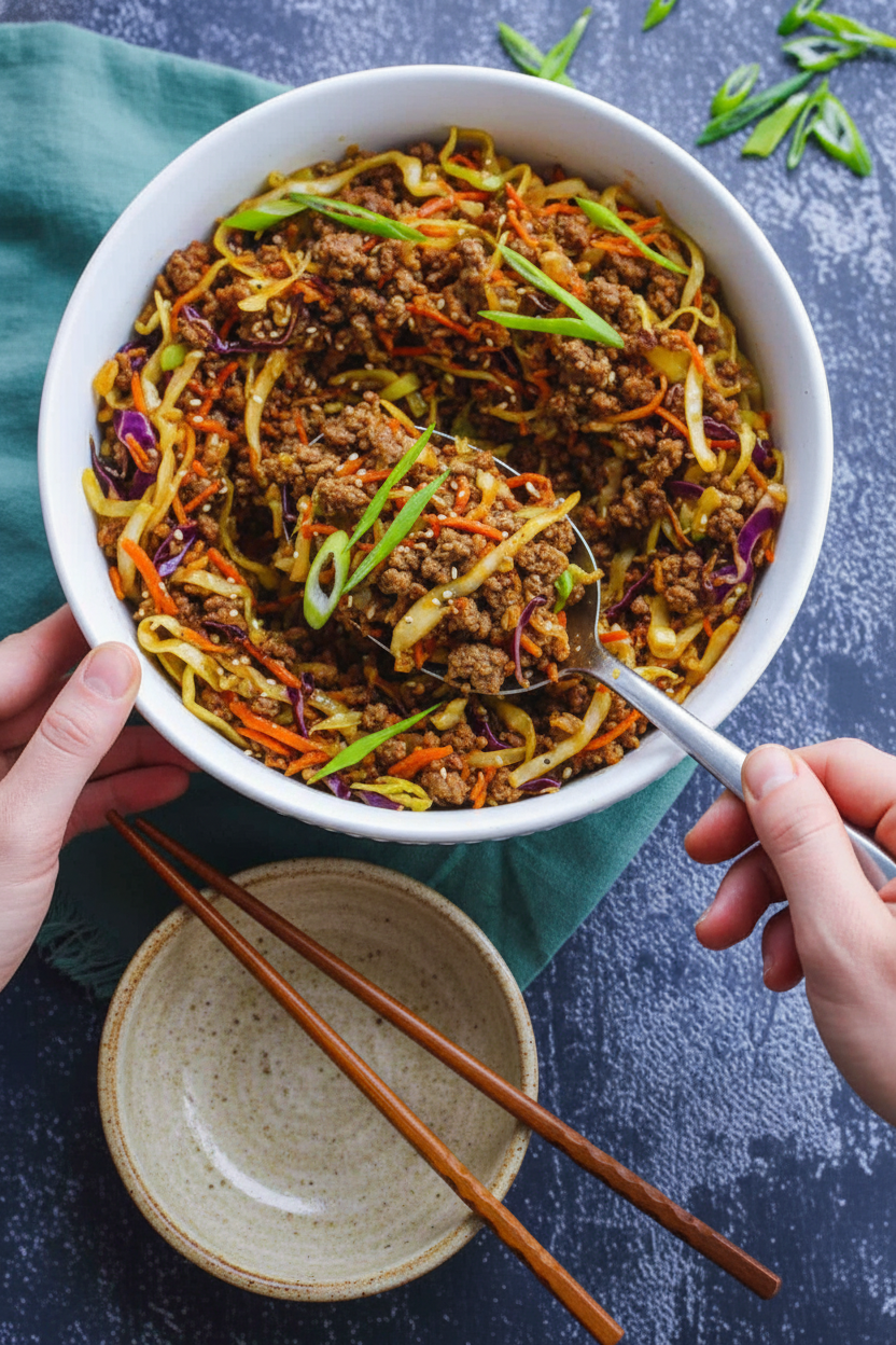 Easy Egg Roll in a Bowl Recipe