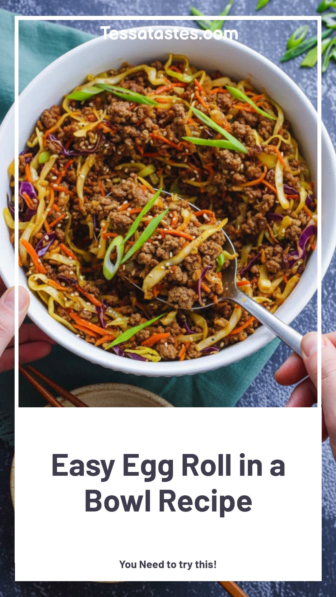 Easy Egg Roll in a Bowl Recipe