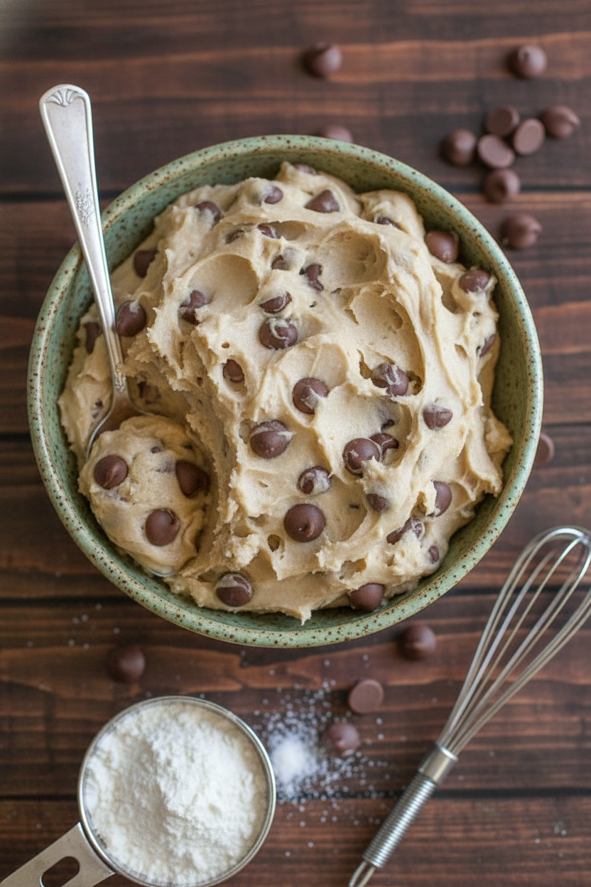 Easy Eggless Cookie Dough Recipe