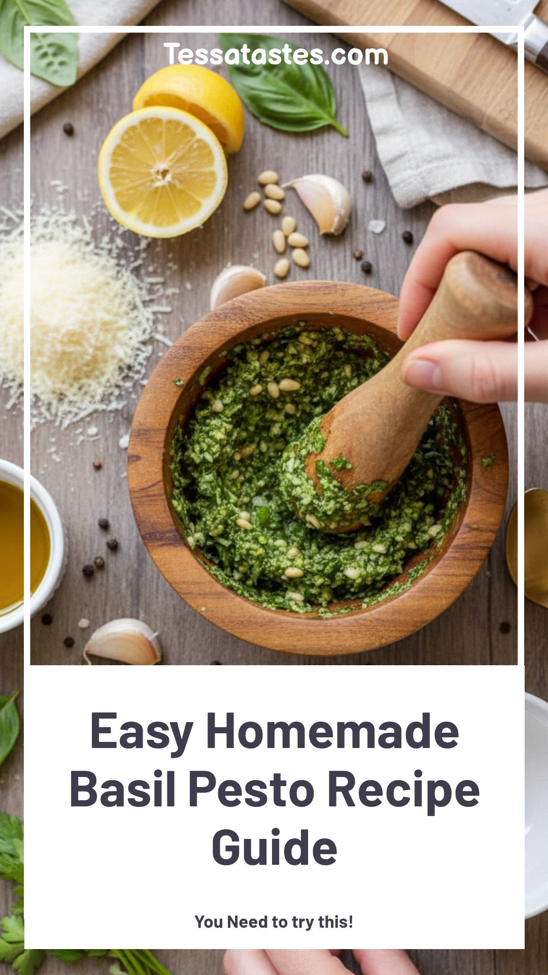 Easy Homemade Basil Pesto Recipe Guide