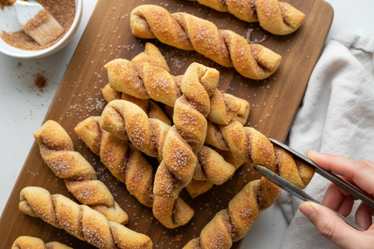 Easy Homemade Cinnamon Twists Recipe