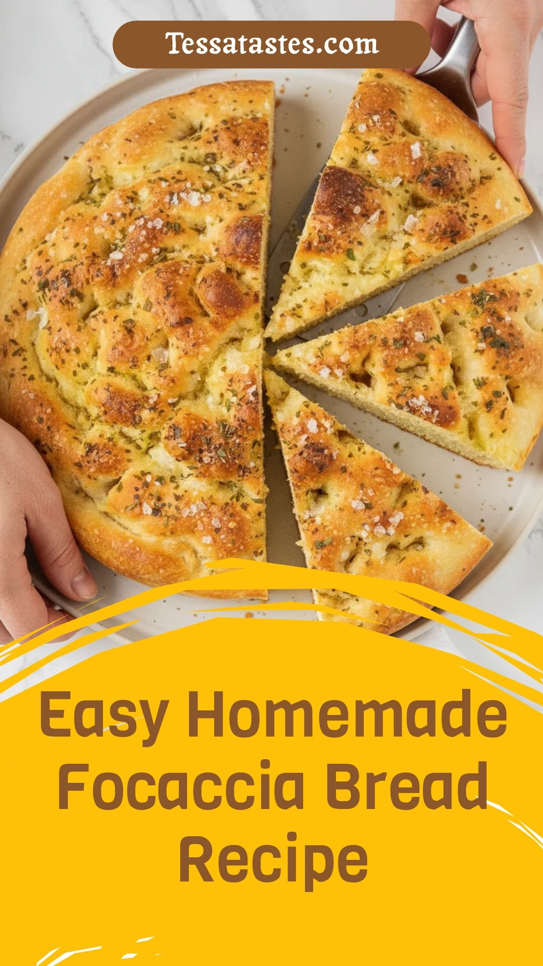 Easy Homemade Focaccia Bread Recipe