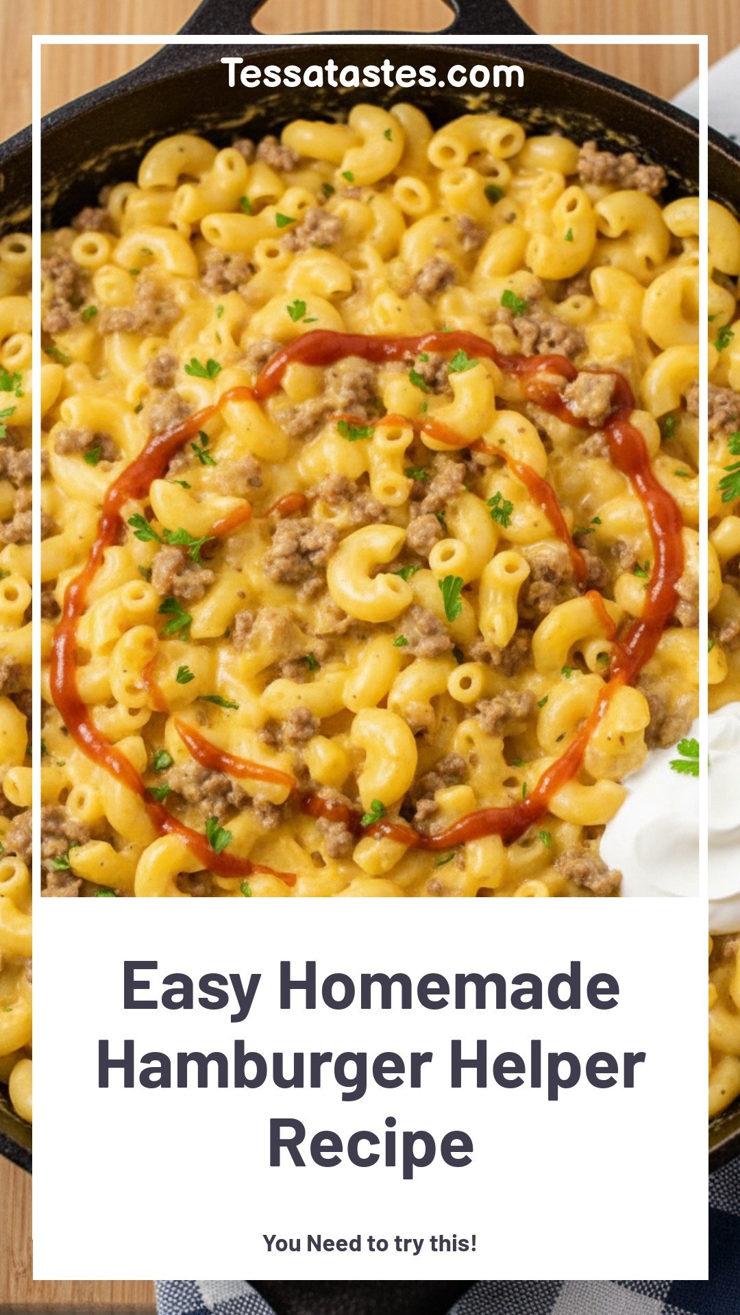 Easy Homemade Hamburger Helper Recipe