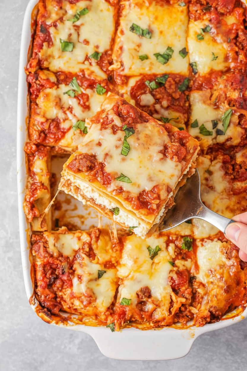 Easy Homemade Lasagna Recipe for Family