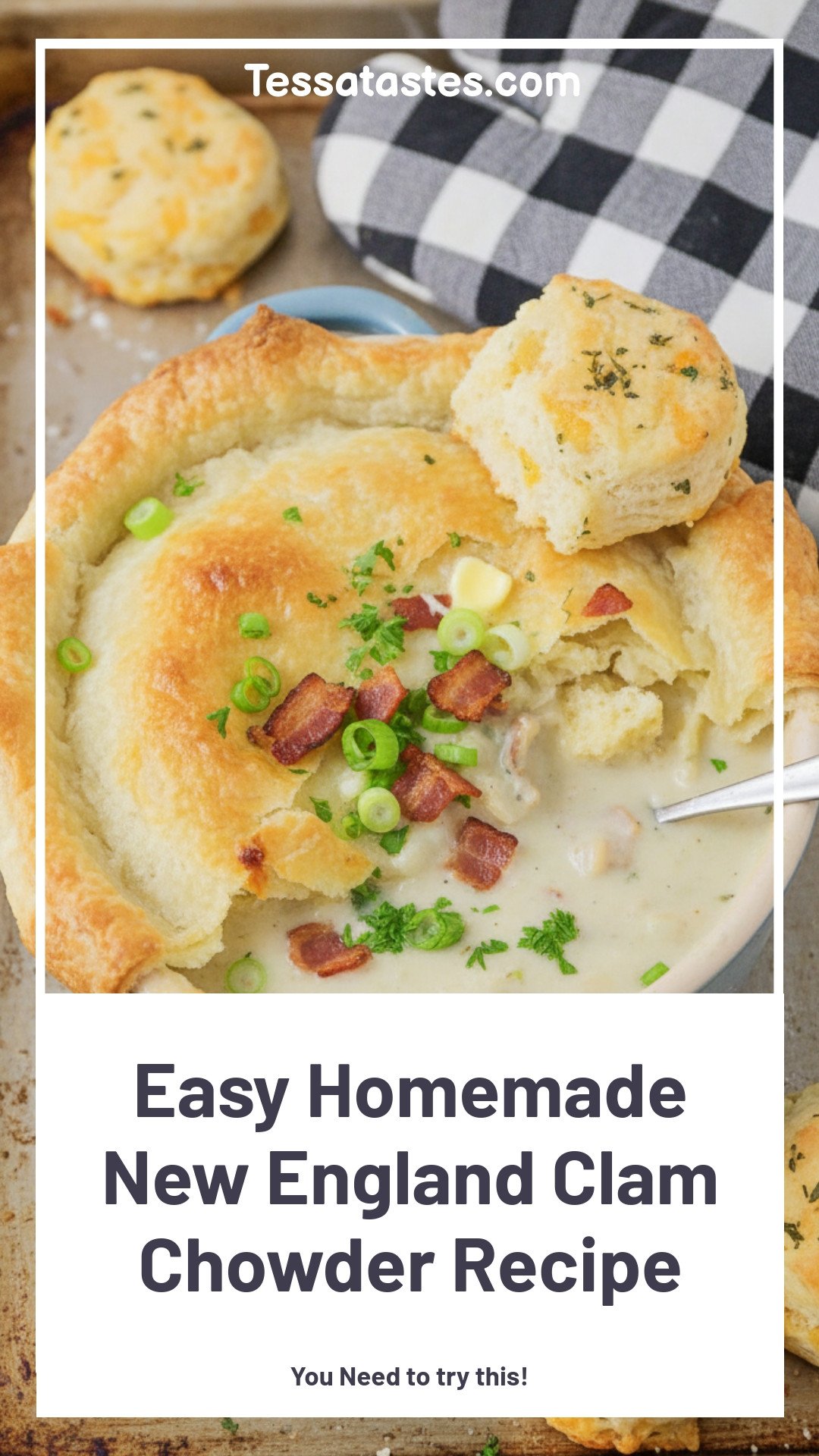 Easy Homemade New England Clam Chowder Recipe