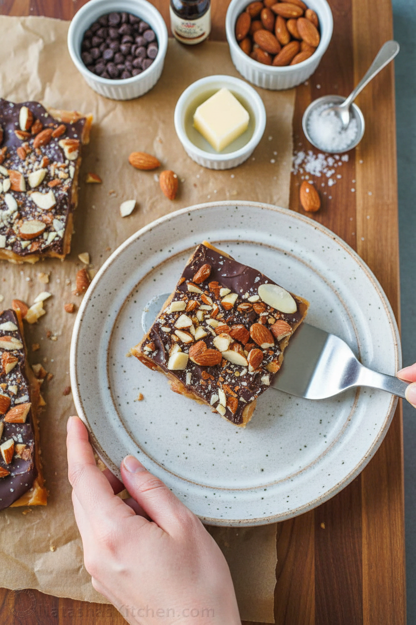 Easy Homemade Toffee Recipe Video Tutorial