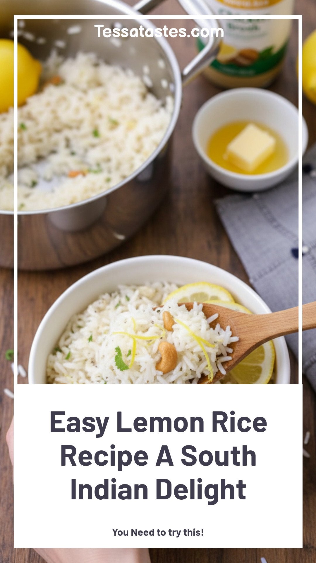 Easy Lemon Rice Recipe A South Indian Delight