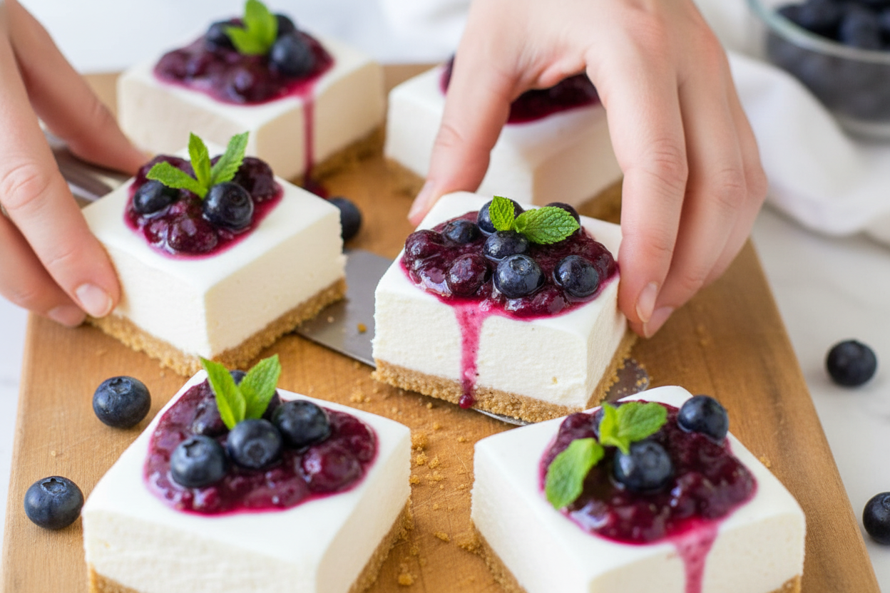 Easy No-Bake Cheesecake Bar Recipe