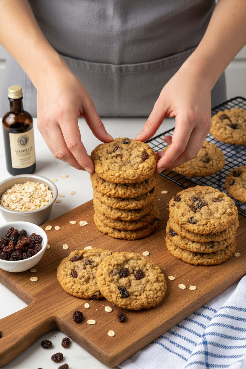 Easy Oatmeal Raisin Cookie Recipe