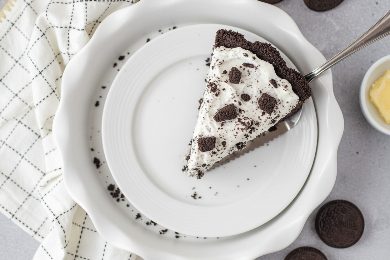 Easy Oreo Pie Crust Recipe Tutorial