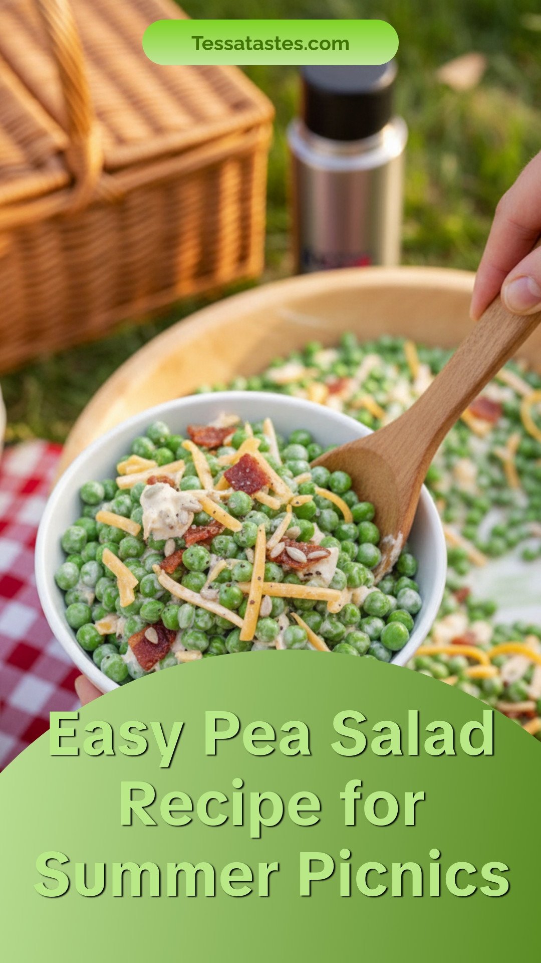 Easy Pea Salad Recipe for Summer Picnics