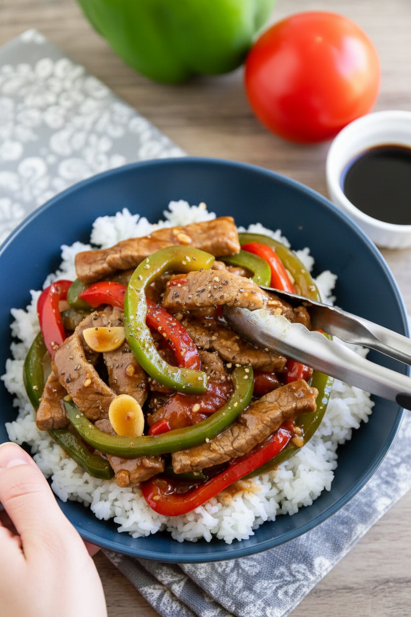 Easy Pepper Steak Recipe for Dinner