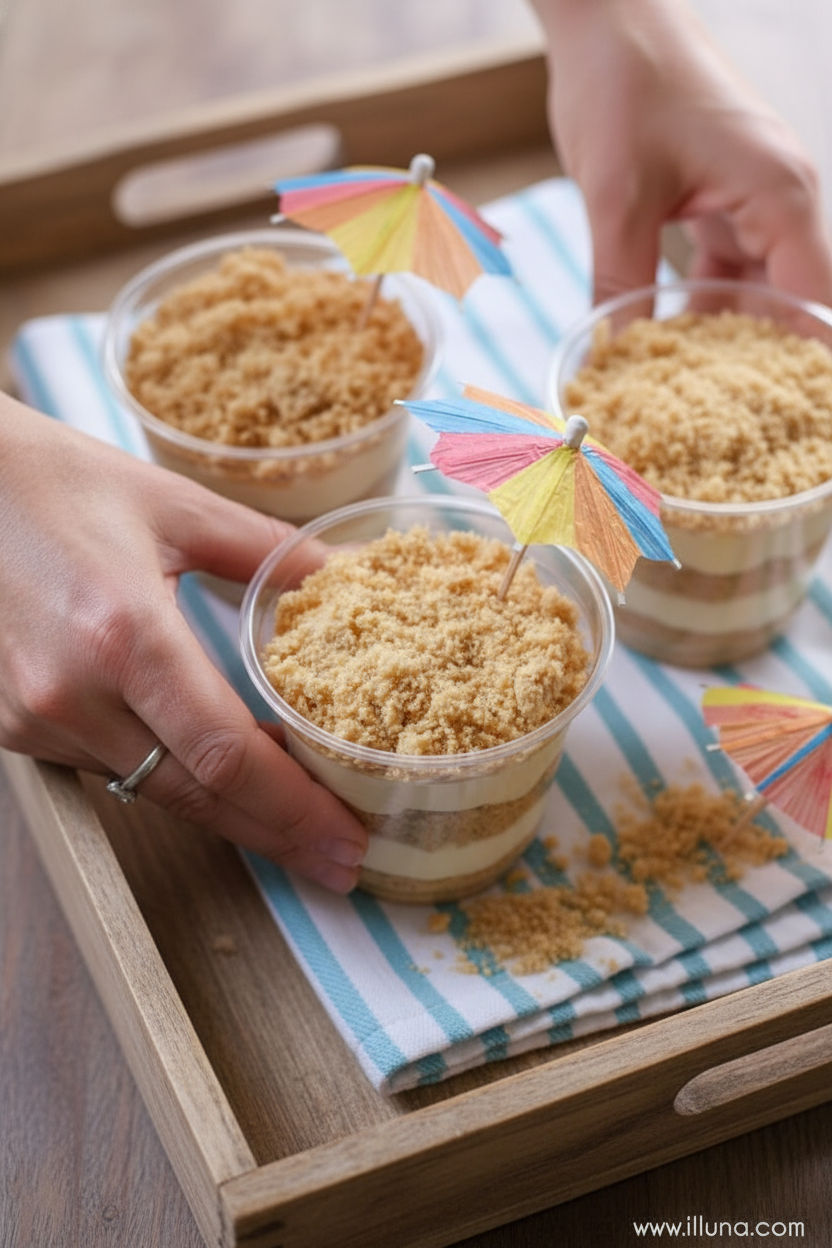 Easy Sand Pudding Cups Recipe