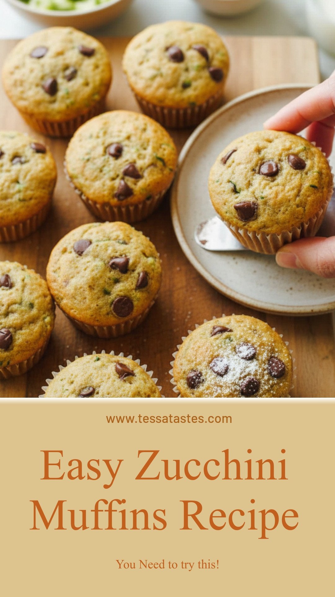 Easy Zucchini Muffins Recipe