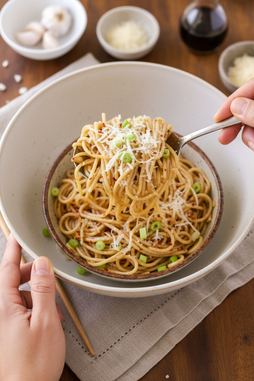 Garlic Noodles Recipe Easy Homemade Pasta
