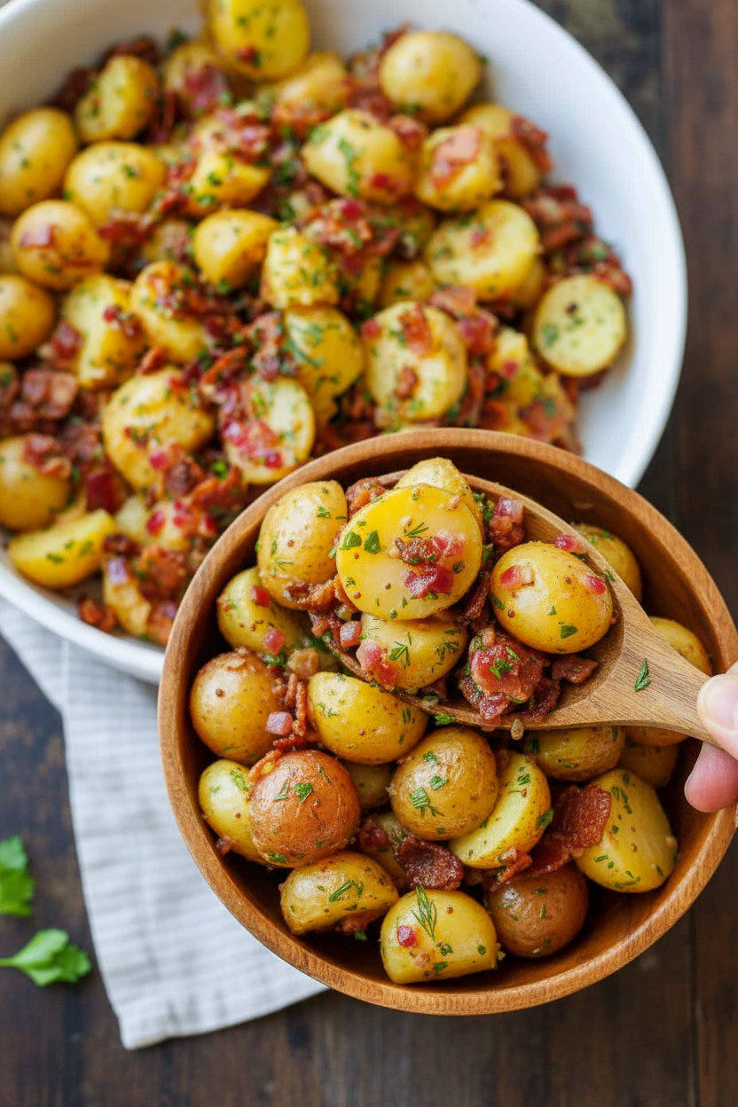 German Potato Salad Recipe Video Tutorial