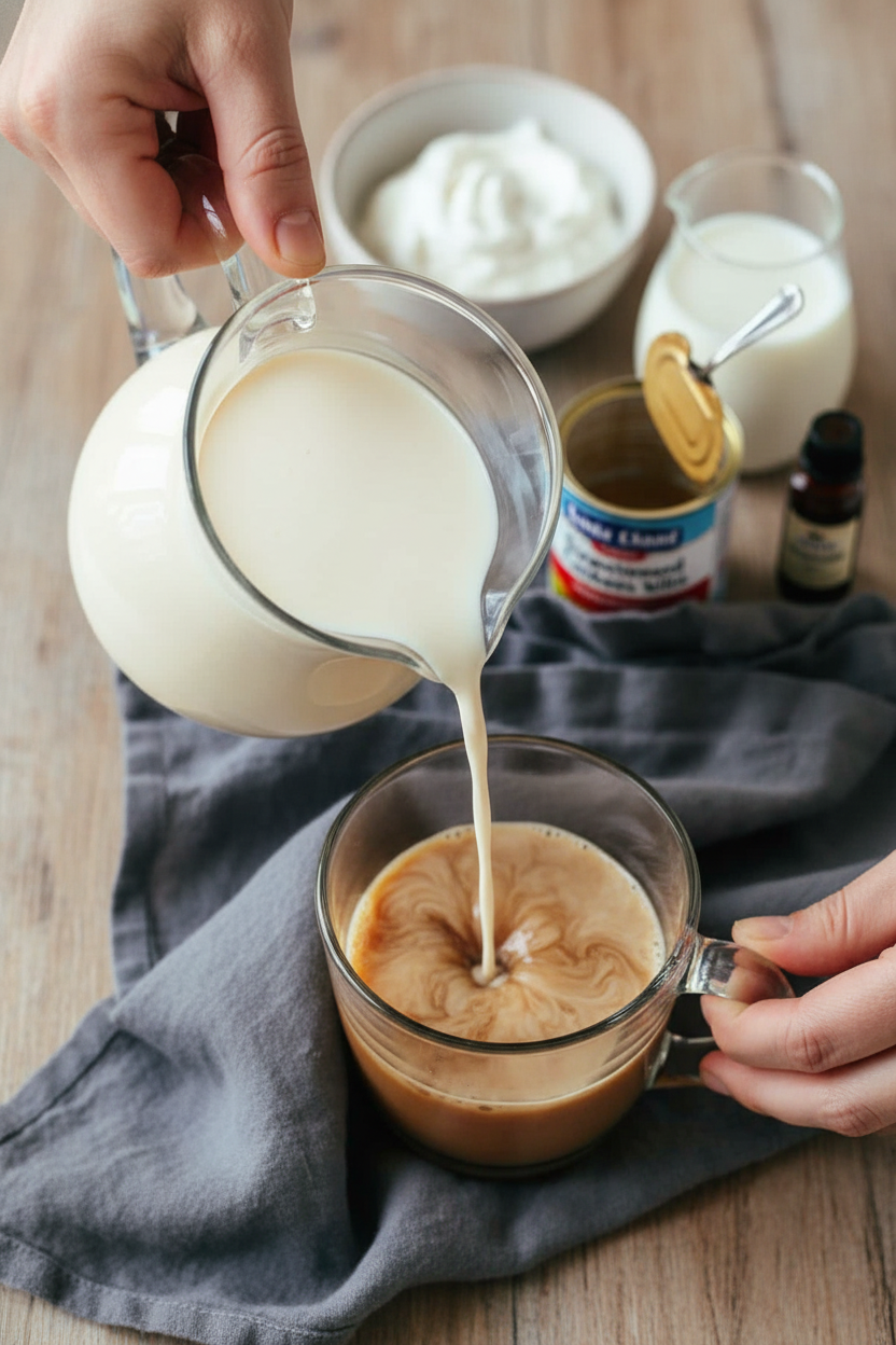 Homemade Coffee Creamer Recipe with Video Tutorial