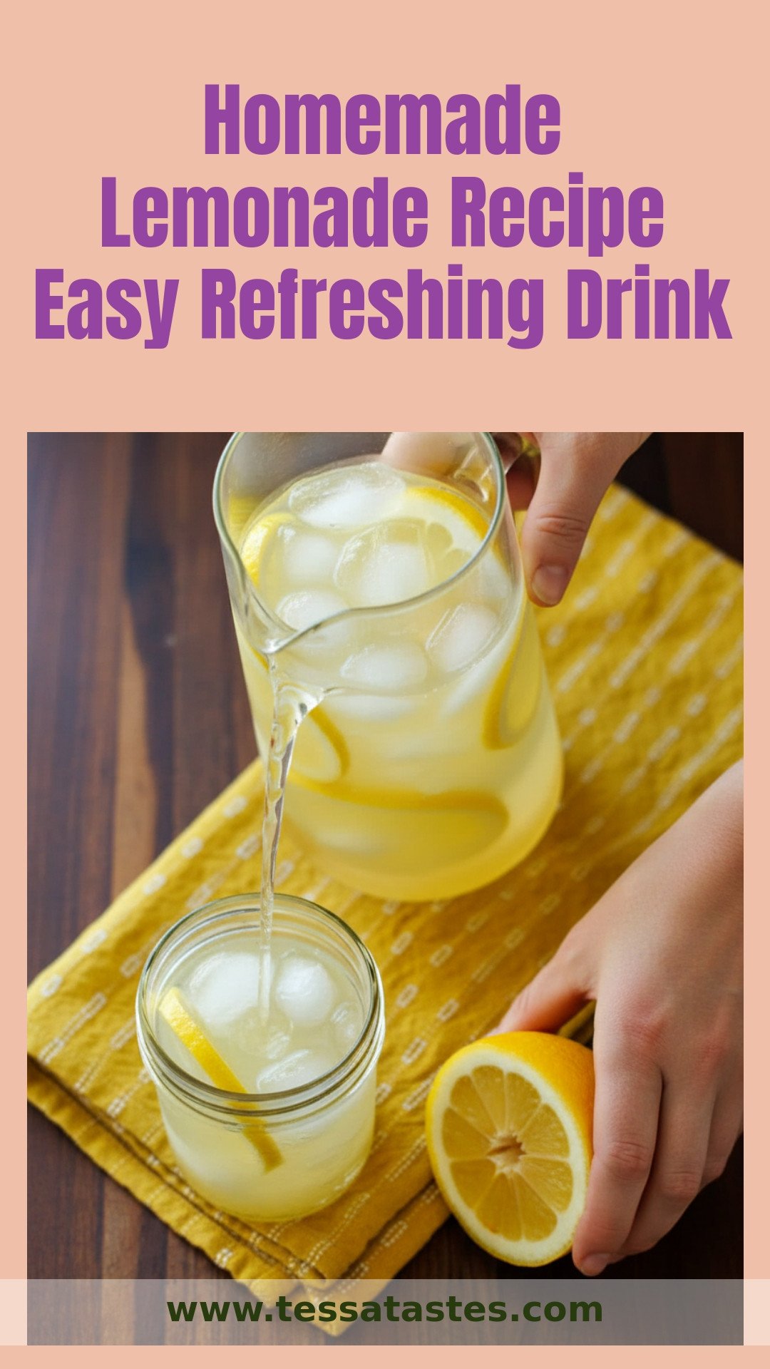 Homemade Lemonade Recipe Easy Refreshing Drink
