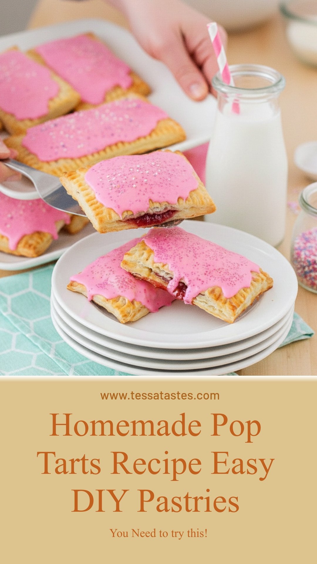 Homemade Pop Tarts Recipe Easy DIY Pastries