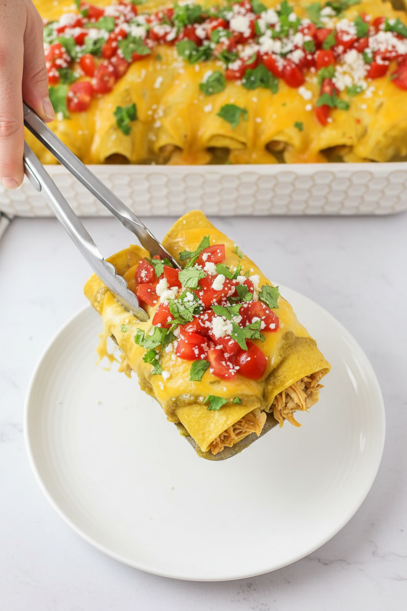 Honey Lime Chicken Enchiladas Recipe