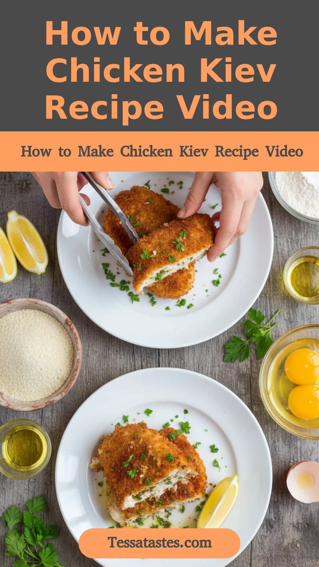How to Make Chicken Kiev Recipe Video
