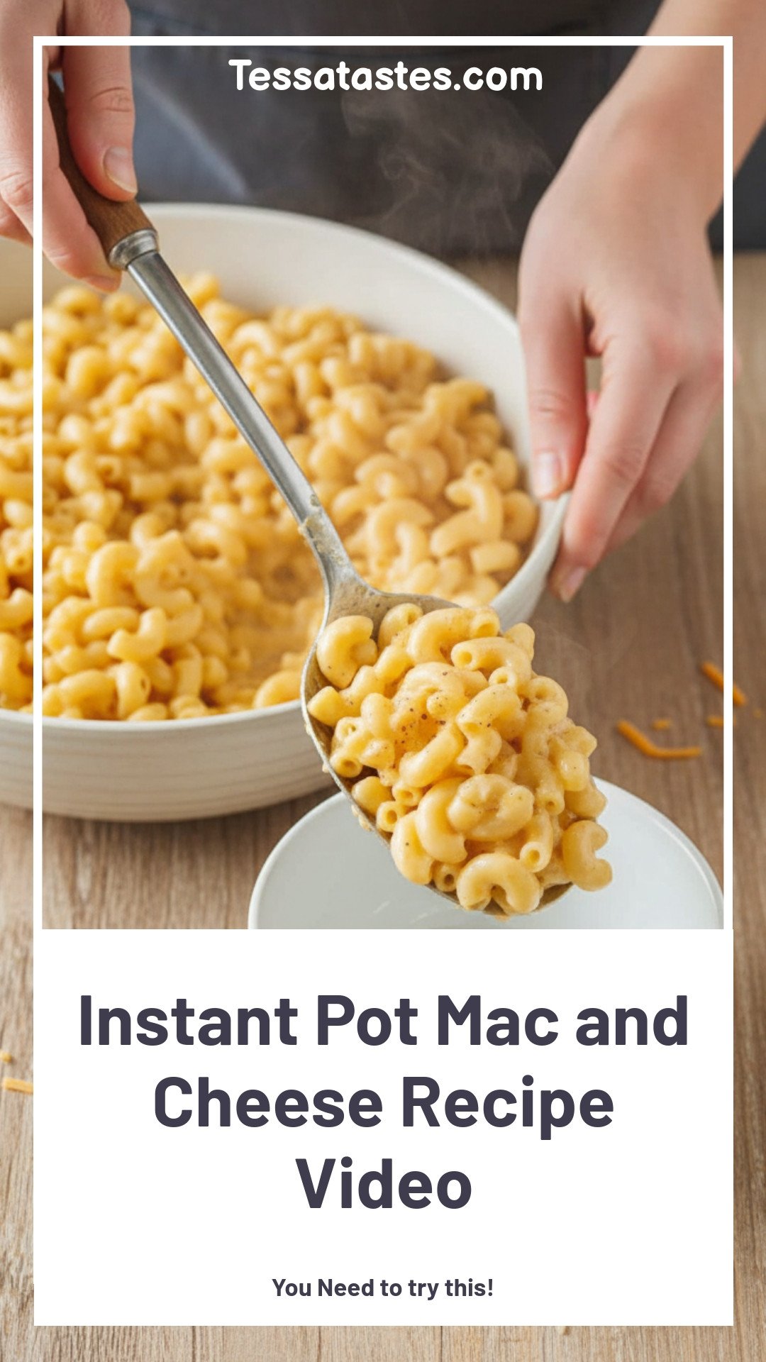 Instant Pot Mac and Cheese Recipe Video