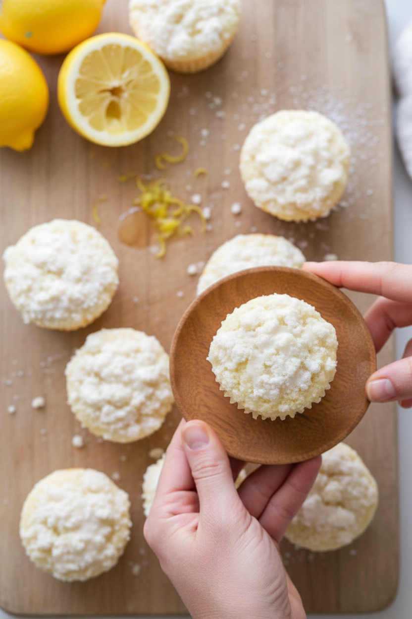 Lemon Crumb Muffins Recipe