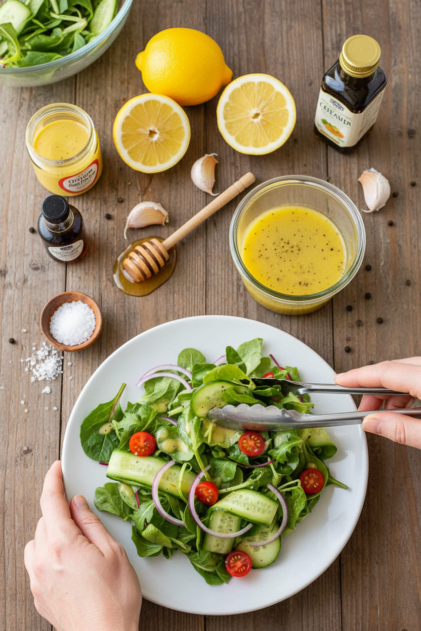 Lemon Vinaigrette Transforms Your Salad Game