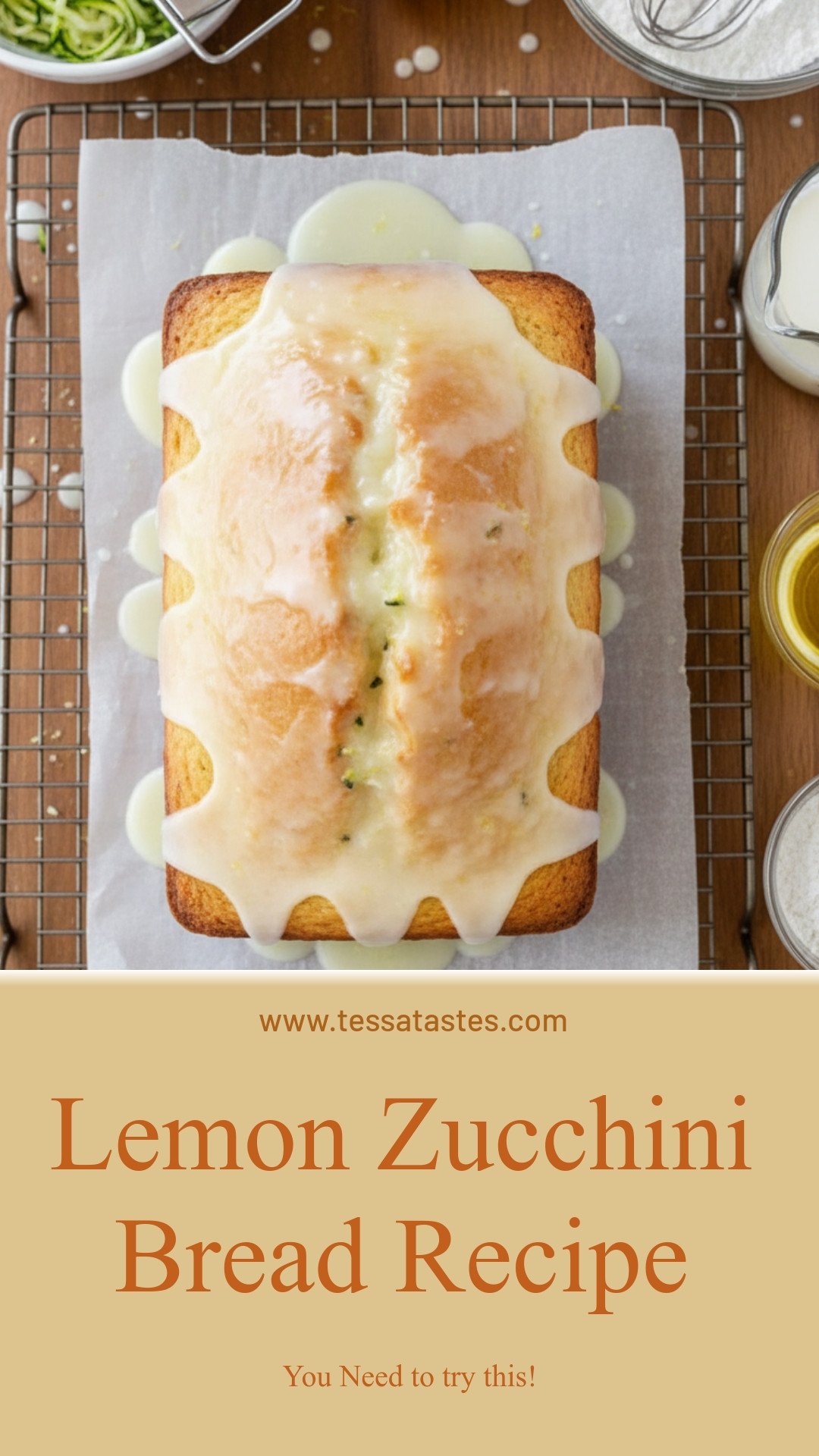 Lemon Zucchini Bread Recipe