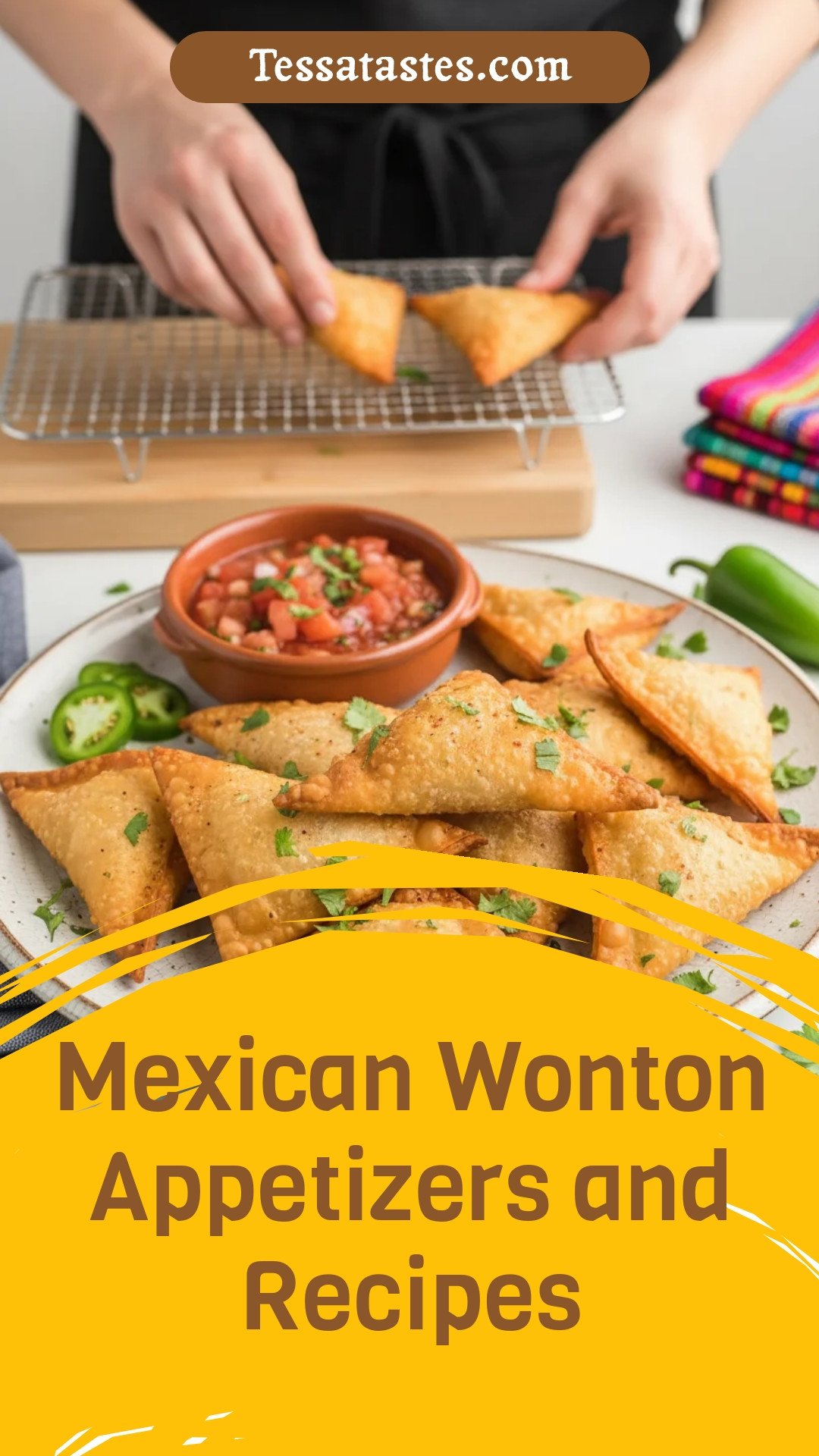 Mexican Wonton Appetizers and Recipes
