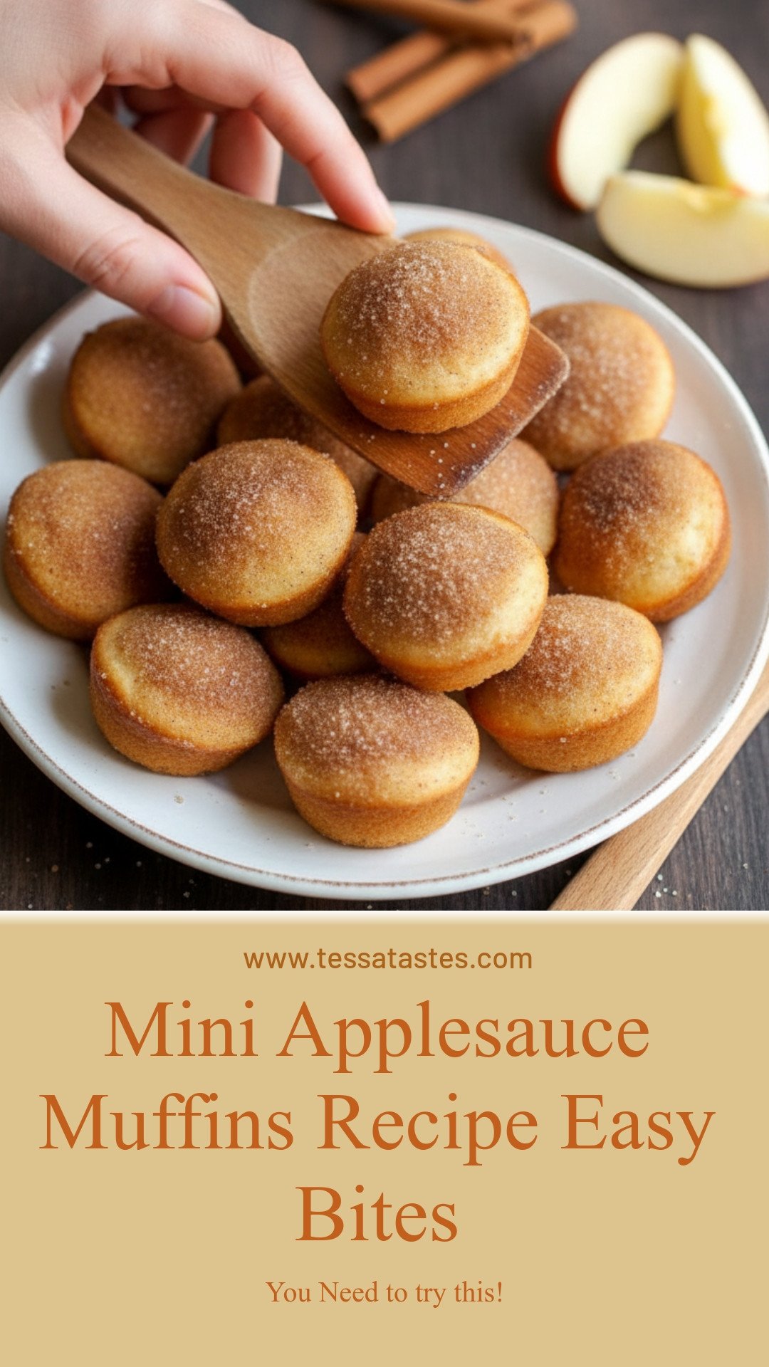Mini Applesauce Muffins Recipe Easy Bites