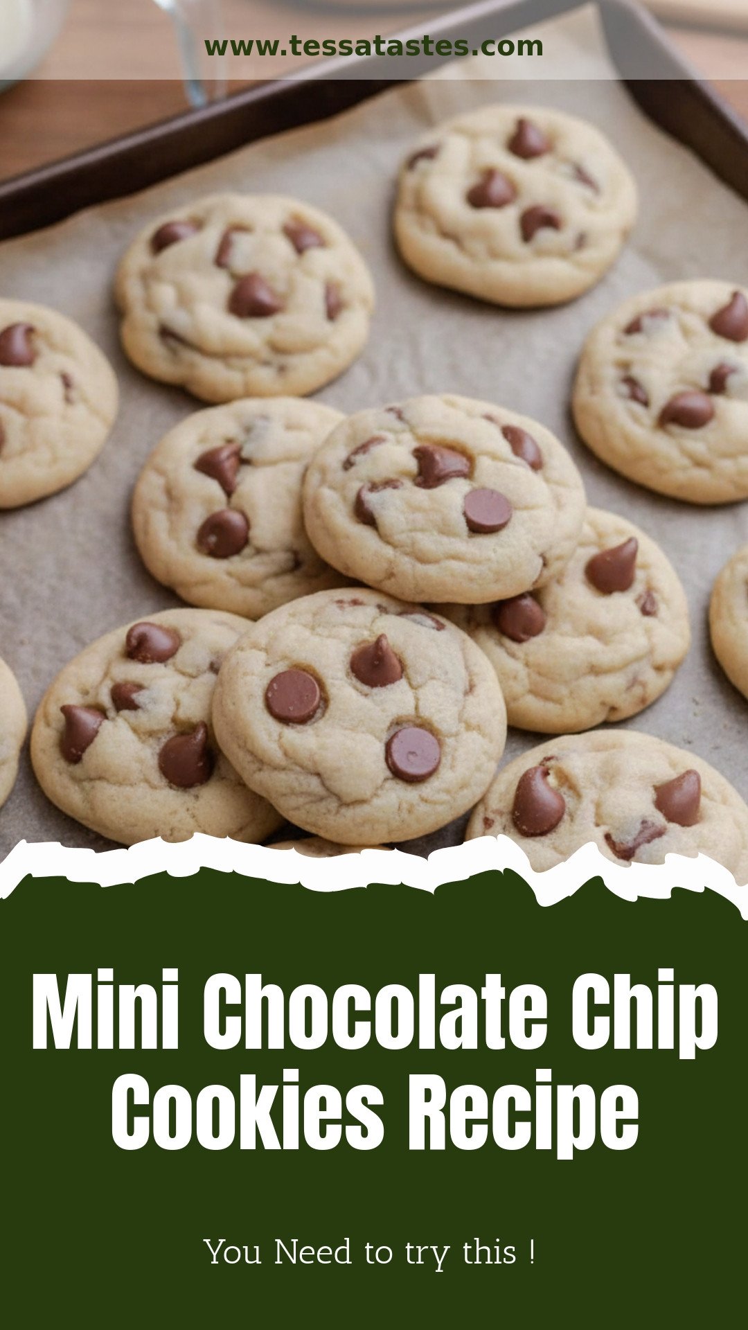 Mini Chocolate Chip Cookies Recipe