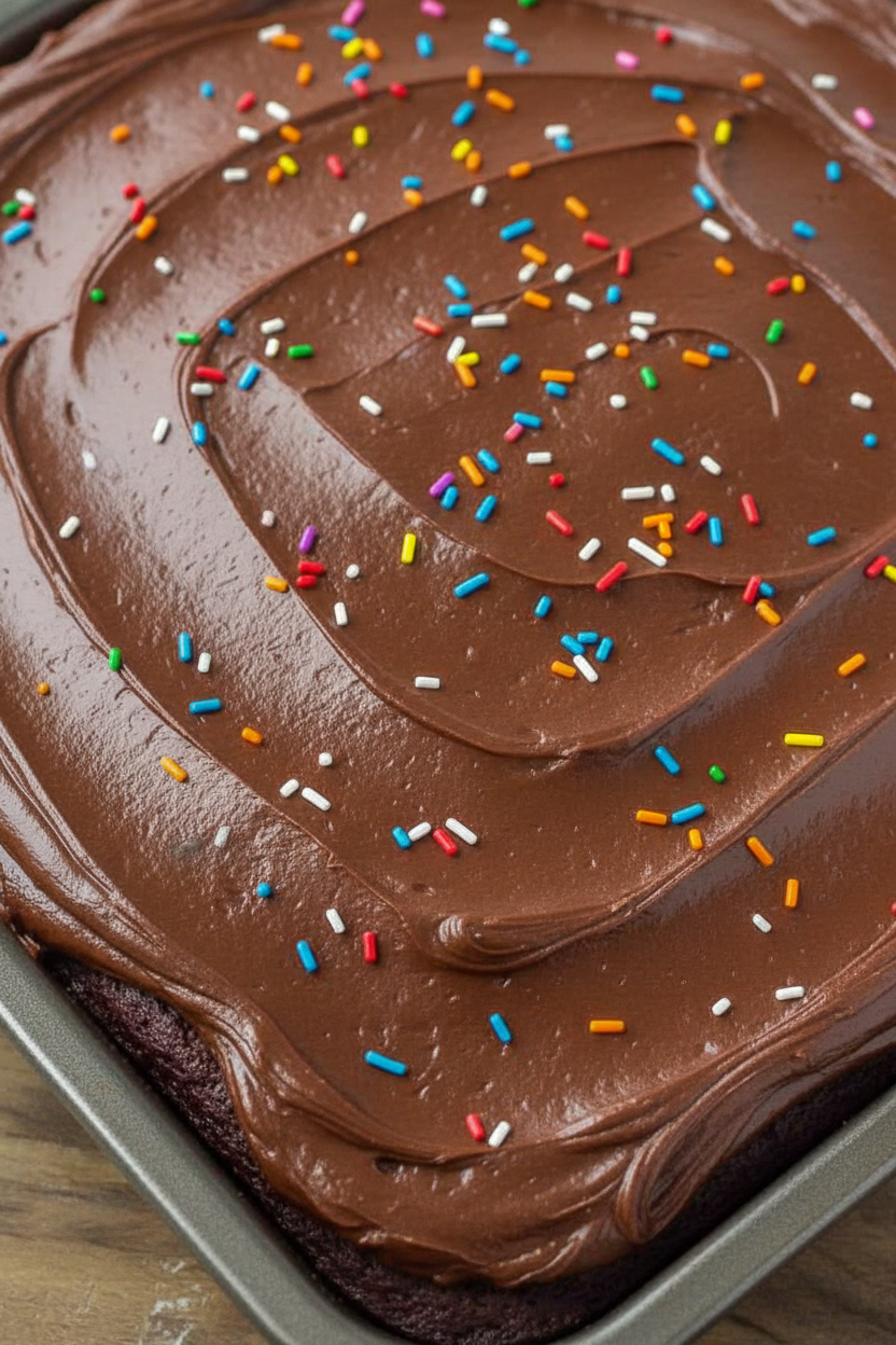 Moist Sour Cream Chocolate Cake Recipe
