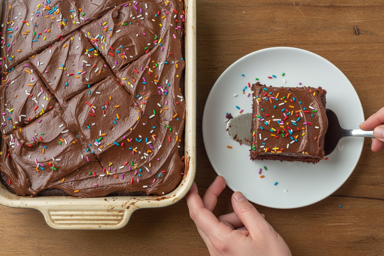 Moist Sour Cream Chocolate Cake Recipe