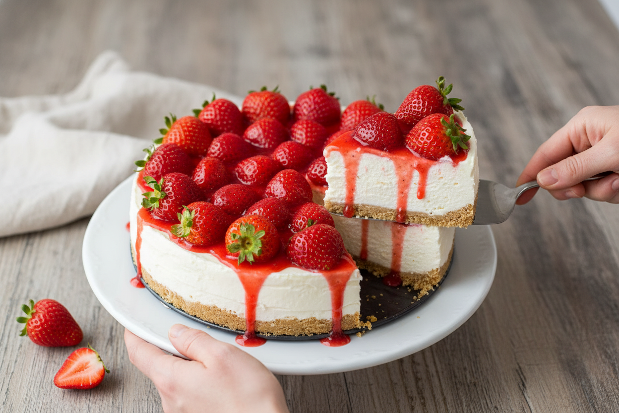 No-Bake Cheesecake Recipe Video Tutorial