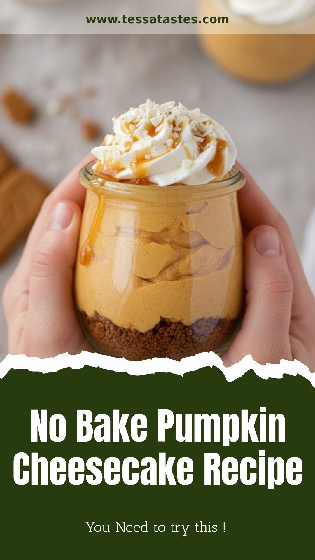 No Bake Pumpkin Cheesecake Recipe