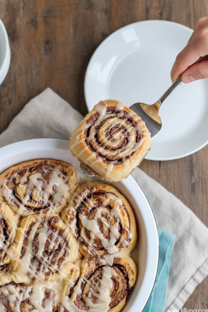 Nutella Cinnamon Rolls Recipe