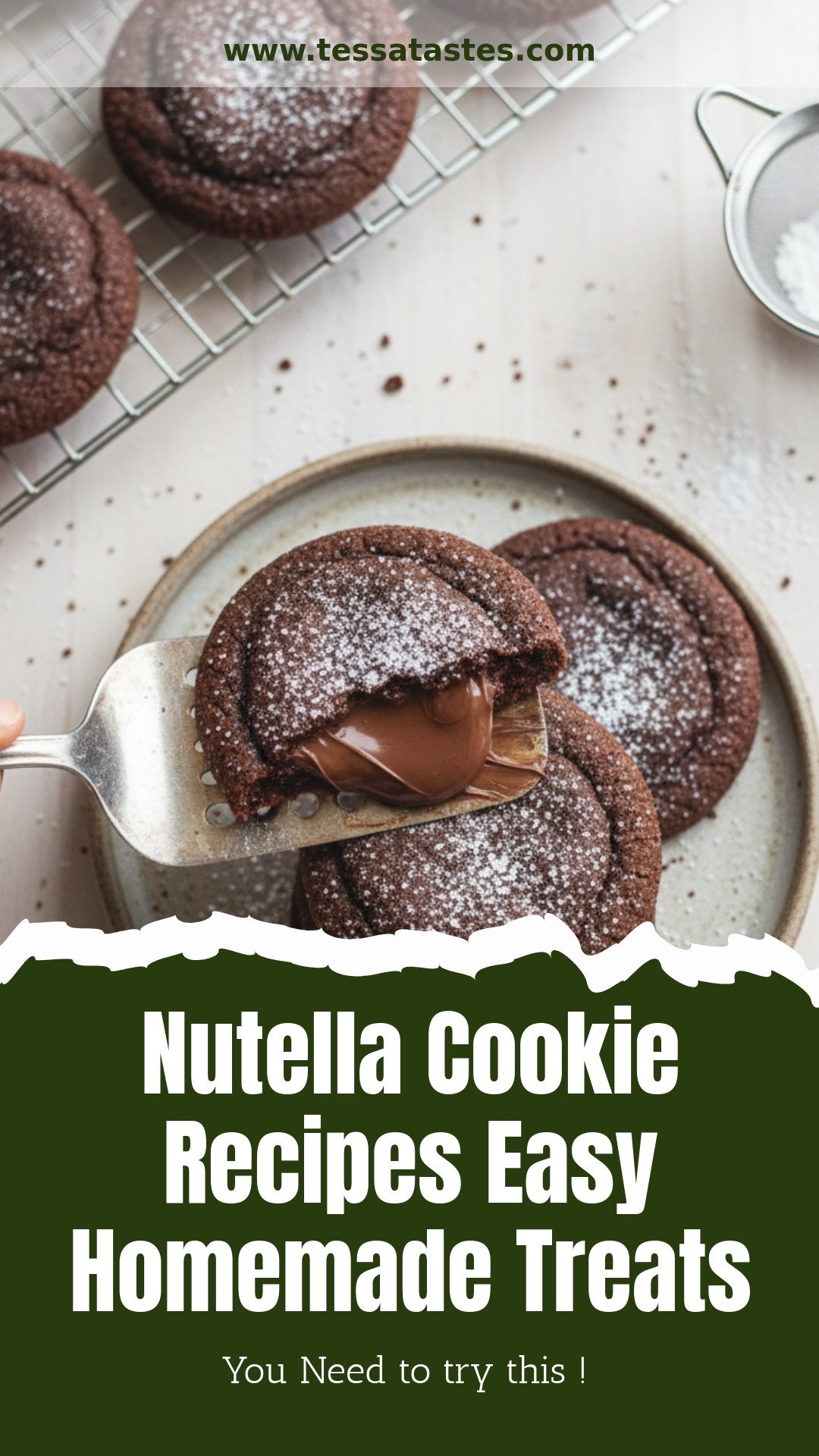 Nutella Cookie Recipes Easy Homemade Treats
