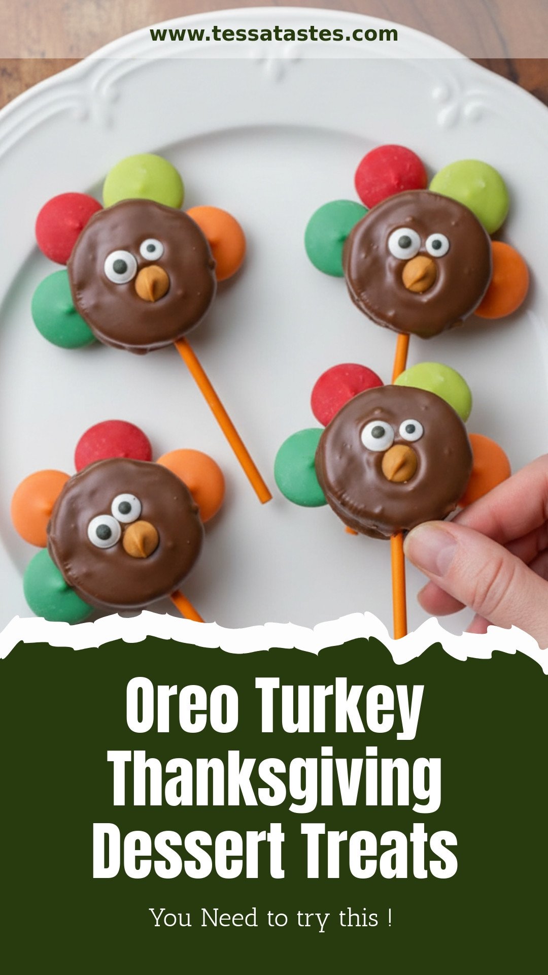 Oreo Turkey Thanksgiving Dessert Treats
