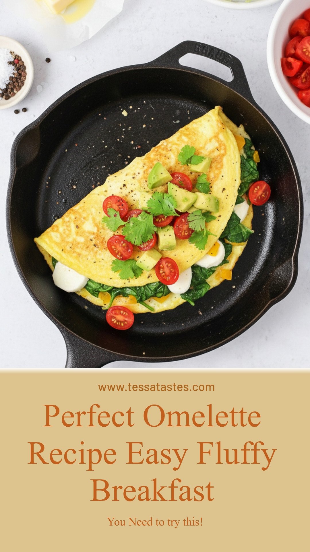 Perfect Omelette Recipe Easy Fluffy Breakfast