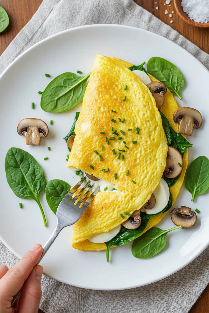 Perfect Omelette Recipe Video Tutorial