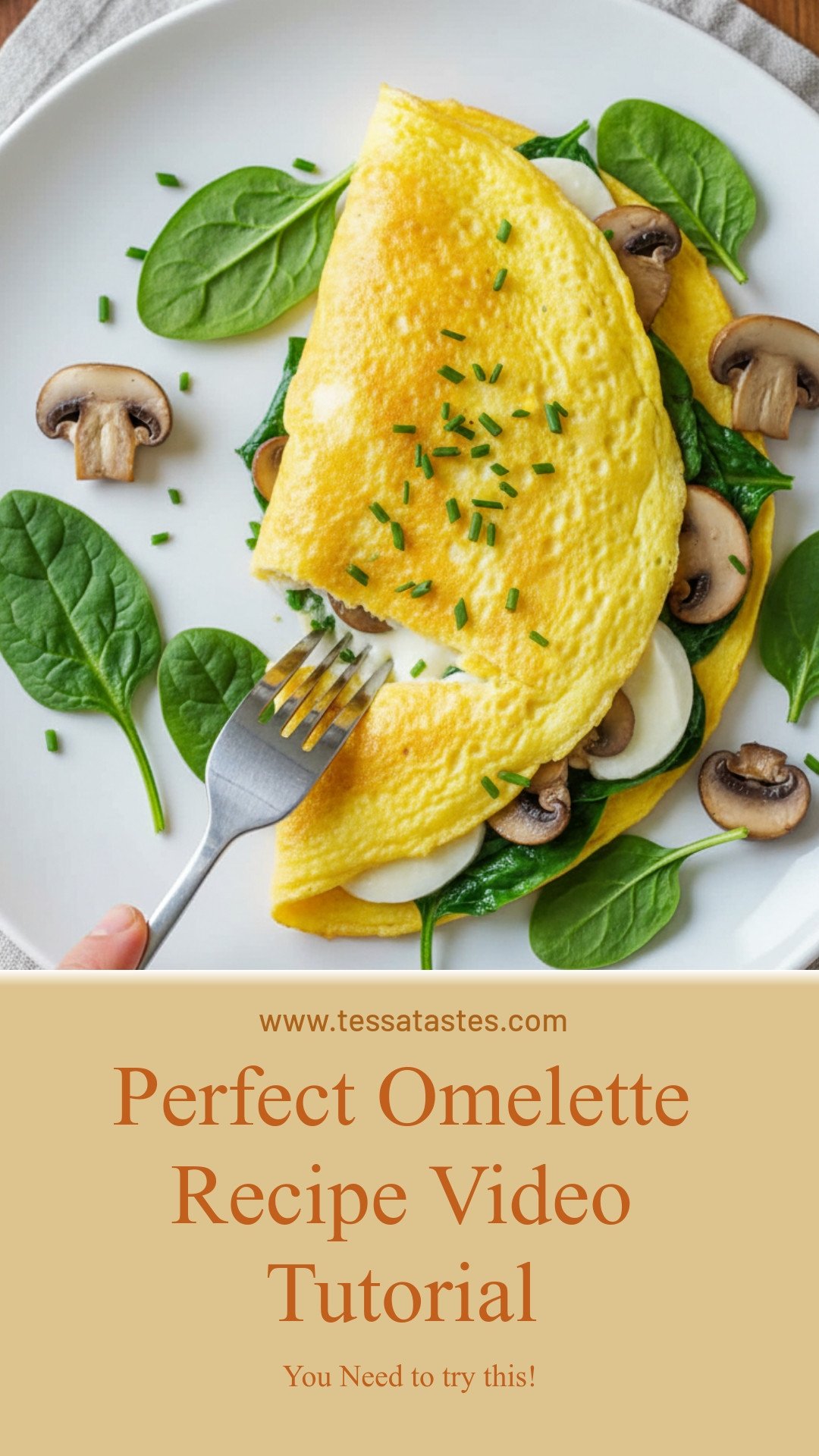 Perfect Omelette Recipe Video Tutorial