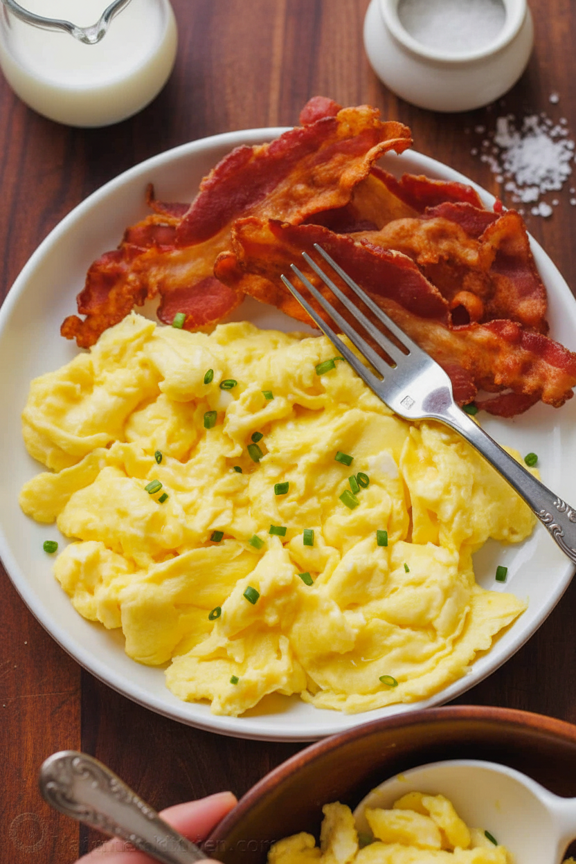 Perfect Scrambled Eggs Recipe Video Tutorial