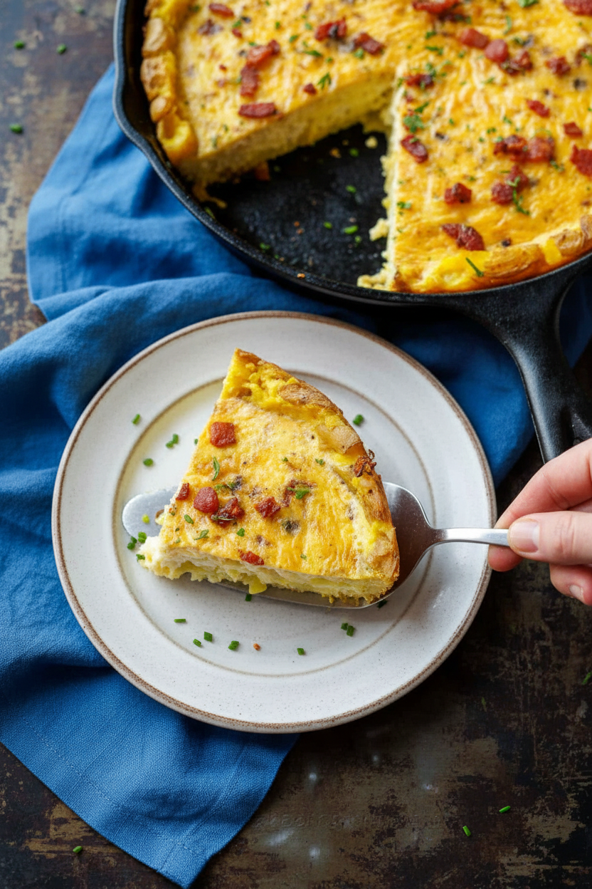 Potato Crust Quiche Recipe