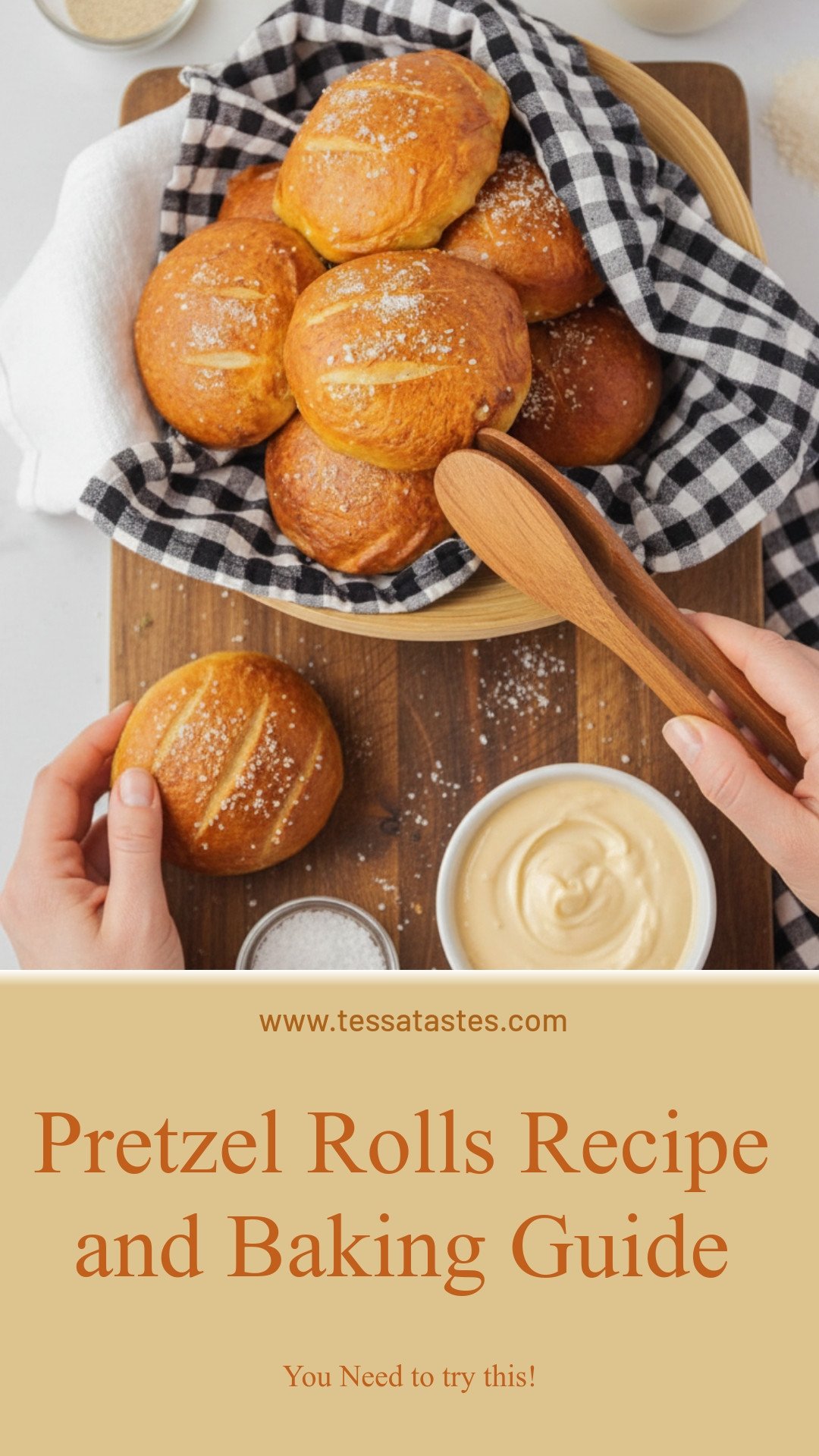Pretzel Rolls Recipe and Baking Guide