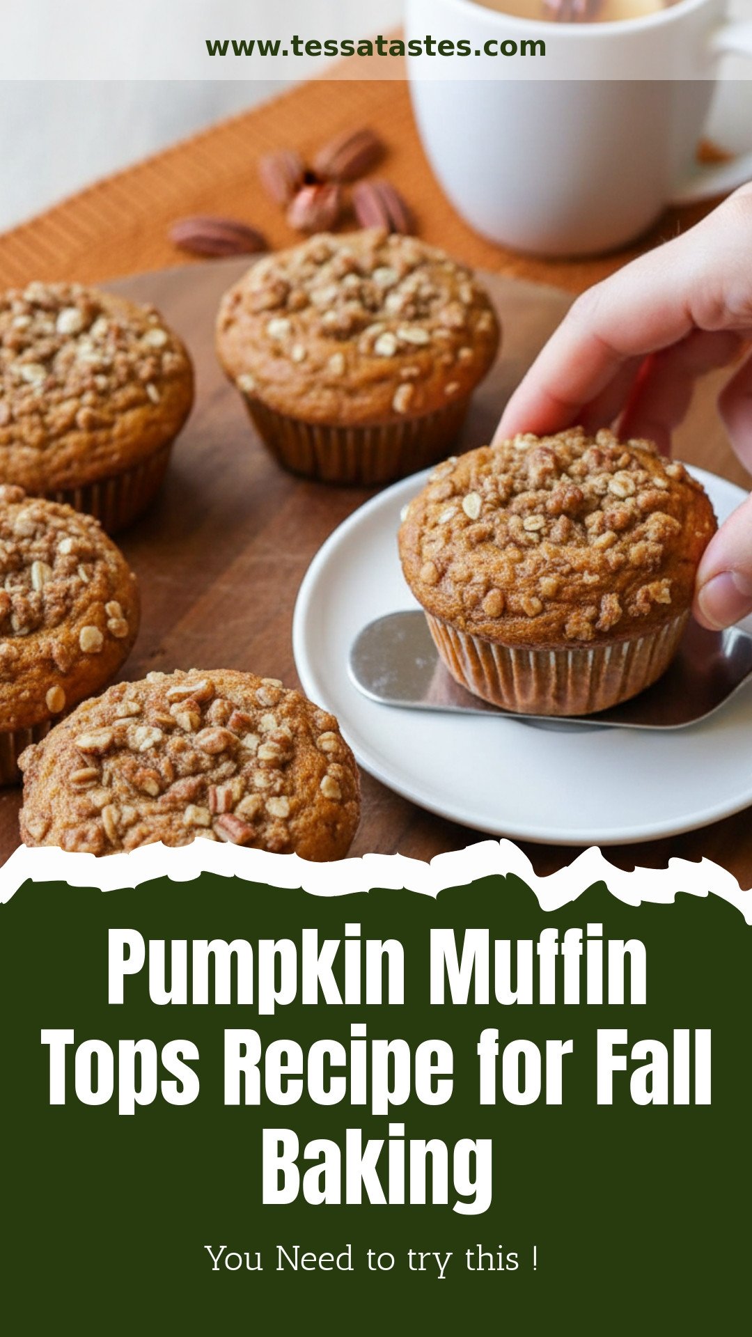 Pumpkin Muffin Tops Recipe for Fall Baking